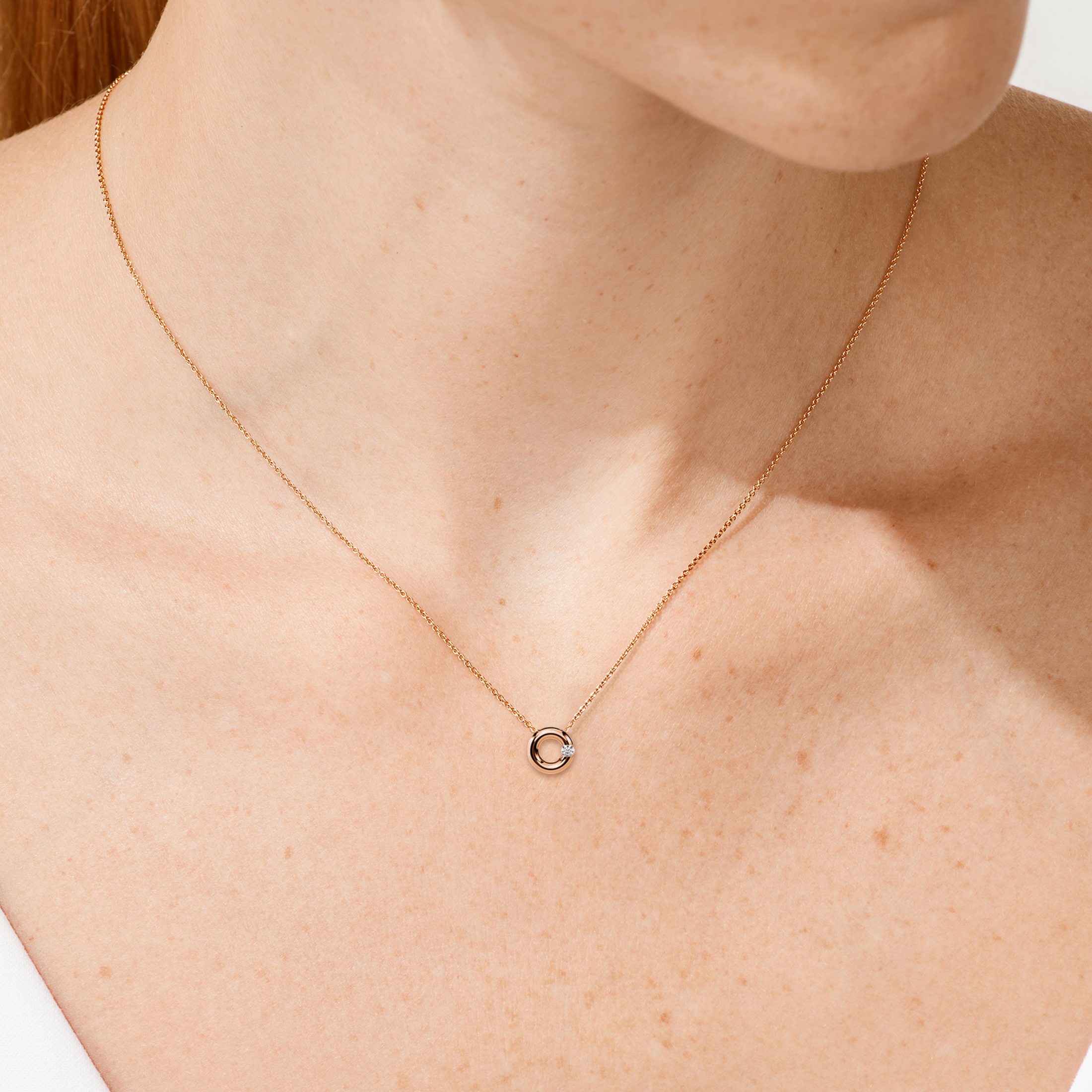 Niessing Spannring® チェーン付きペンダント