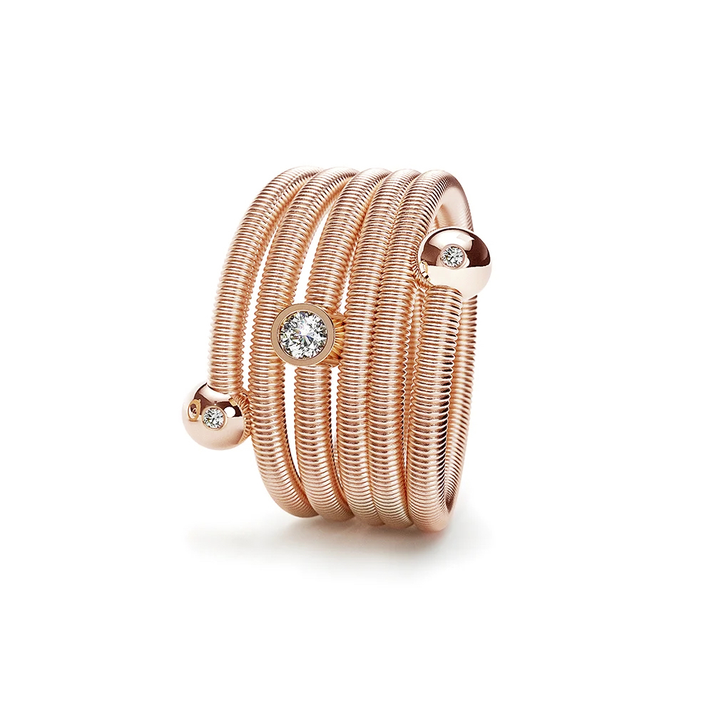 Niessing Colette C リング (5本巻)セッティング付