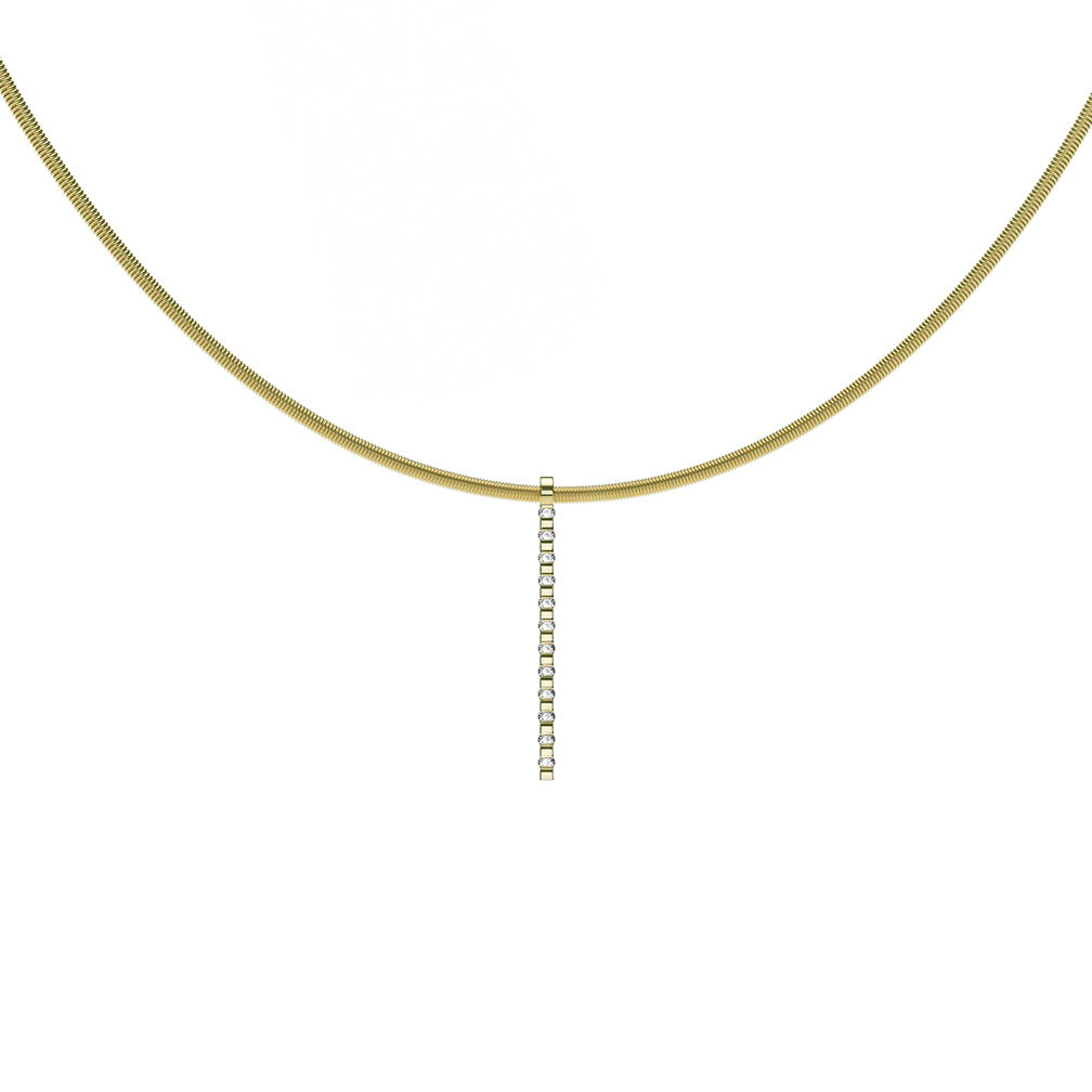 Niessing Linear Diamond ペンダント