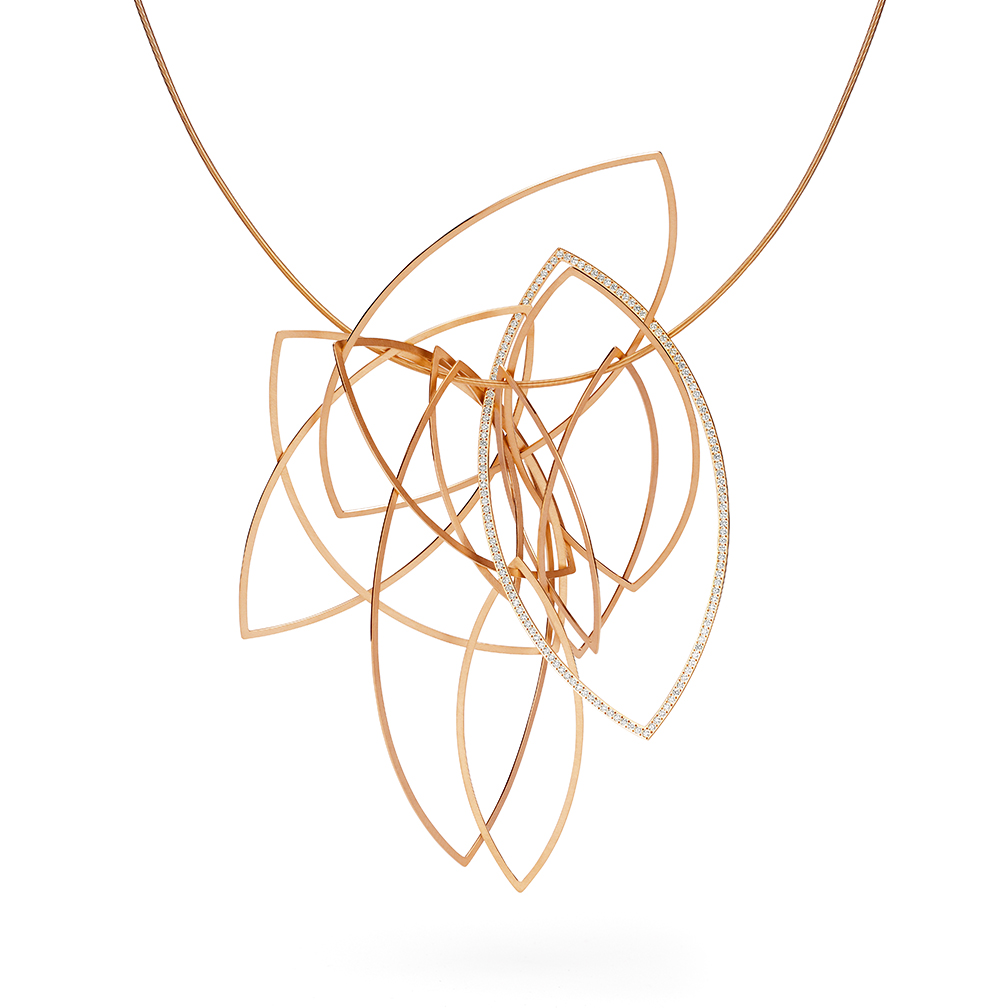 Niessing Pointed Bow ネックレス