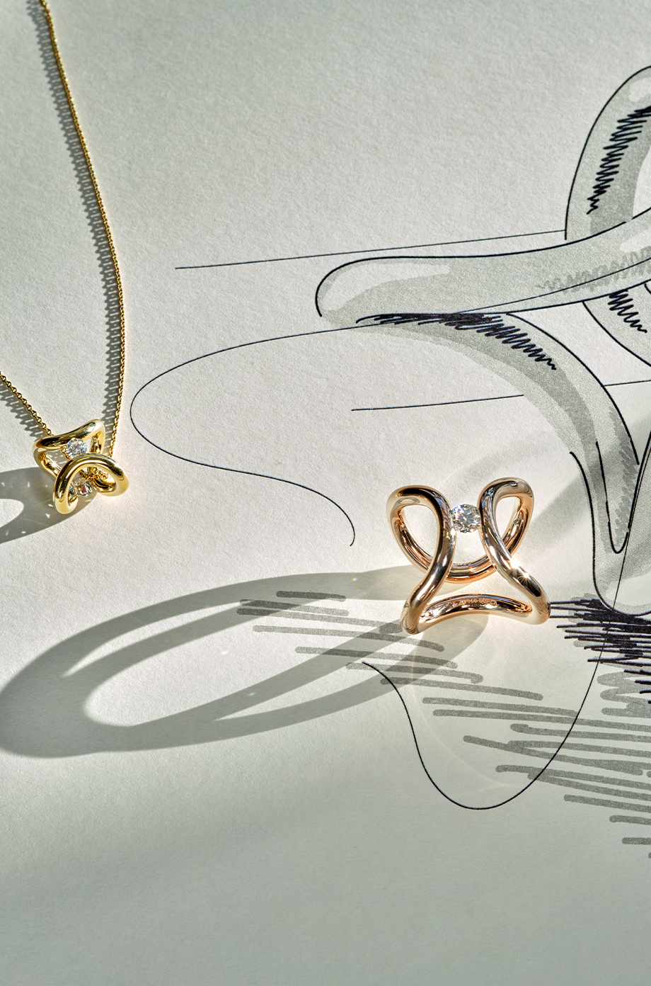 官能的なミニマリズムとピュアな美しさの出会い