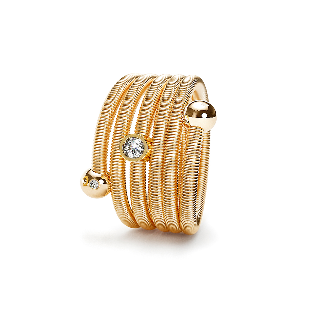 Niessing Colette C リング (5本巻)セッティング付