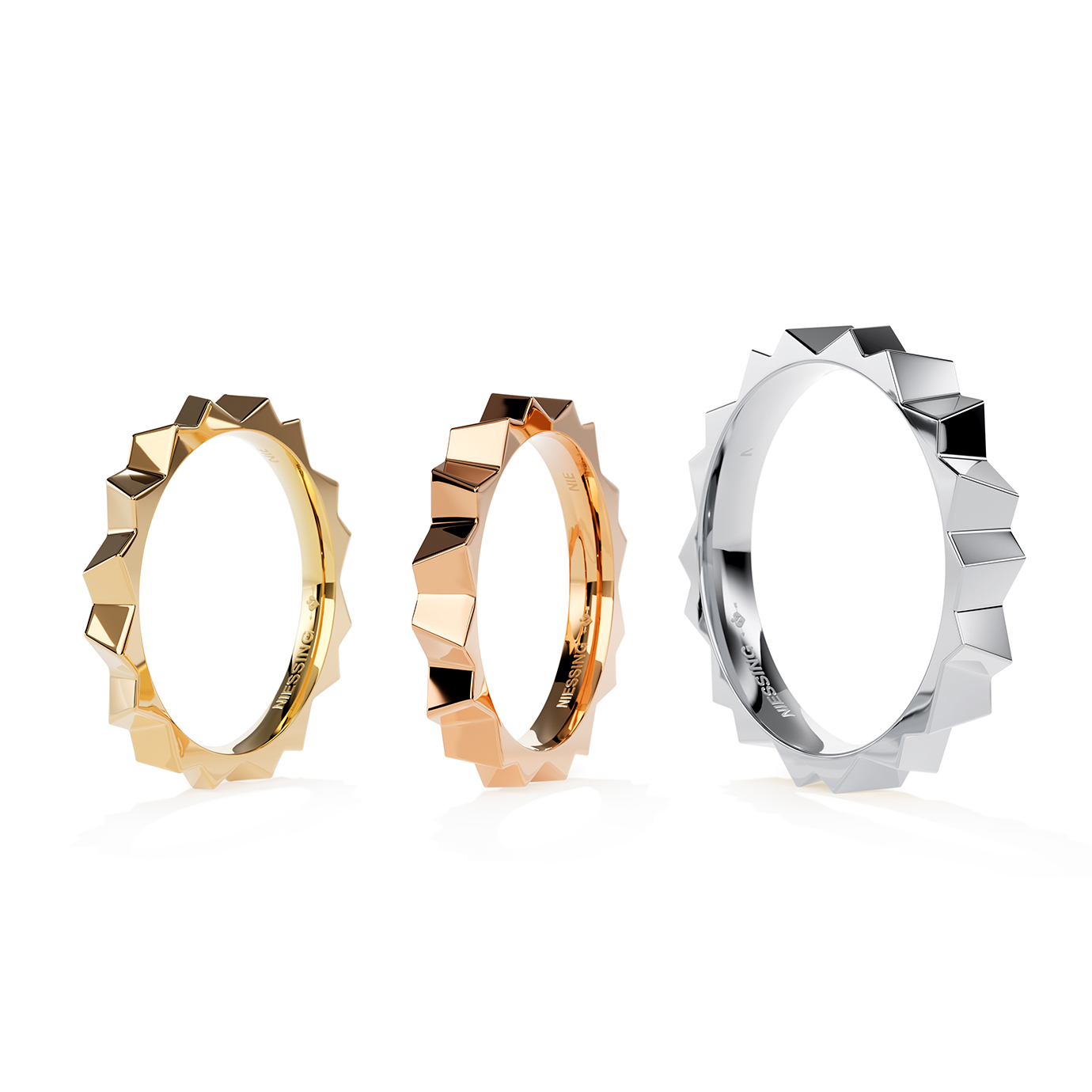 ピュアでパワフル、アイコニックなジグザグレリーフ