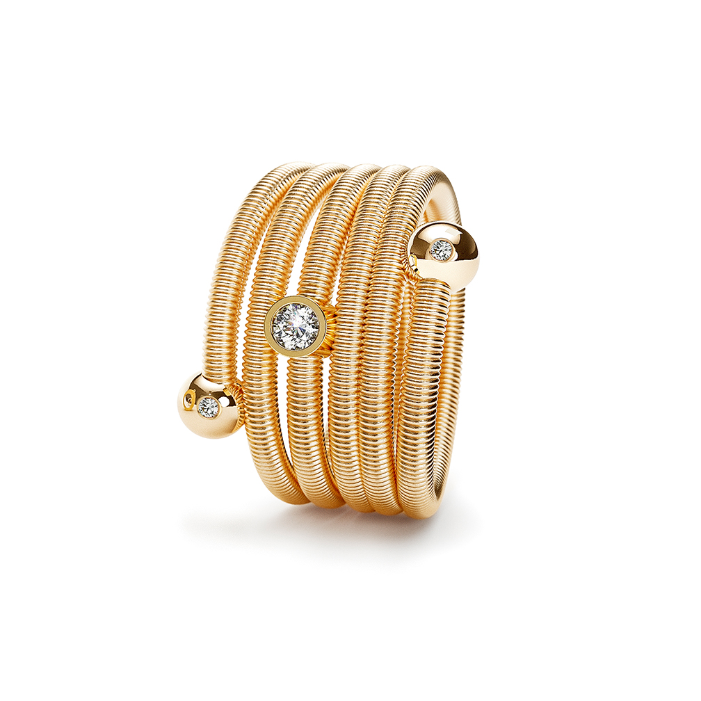 Niessing Colette C リング (5本巻)セッティング付