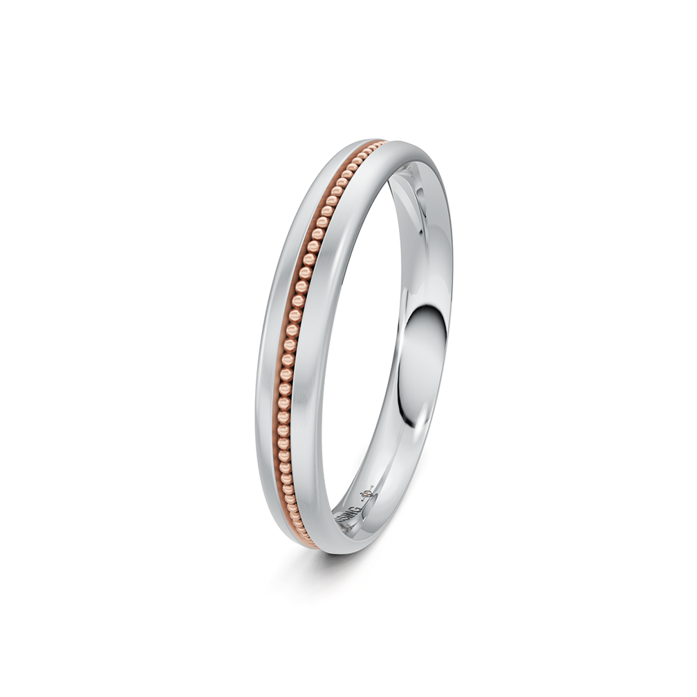 Niessing Art Déco center bicolor