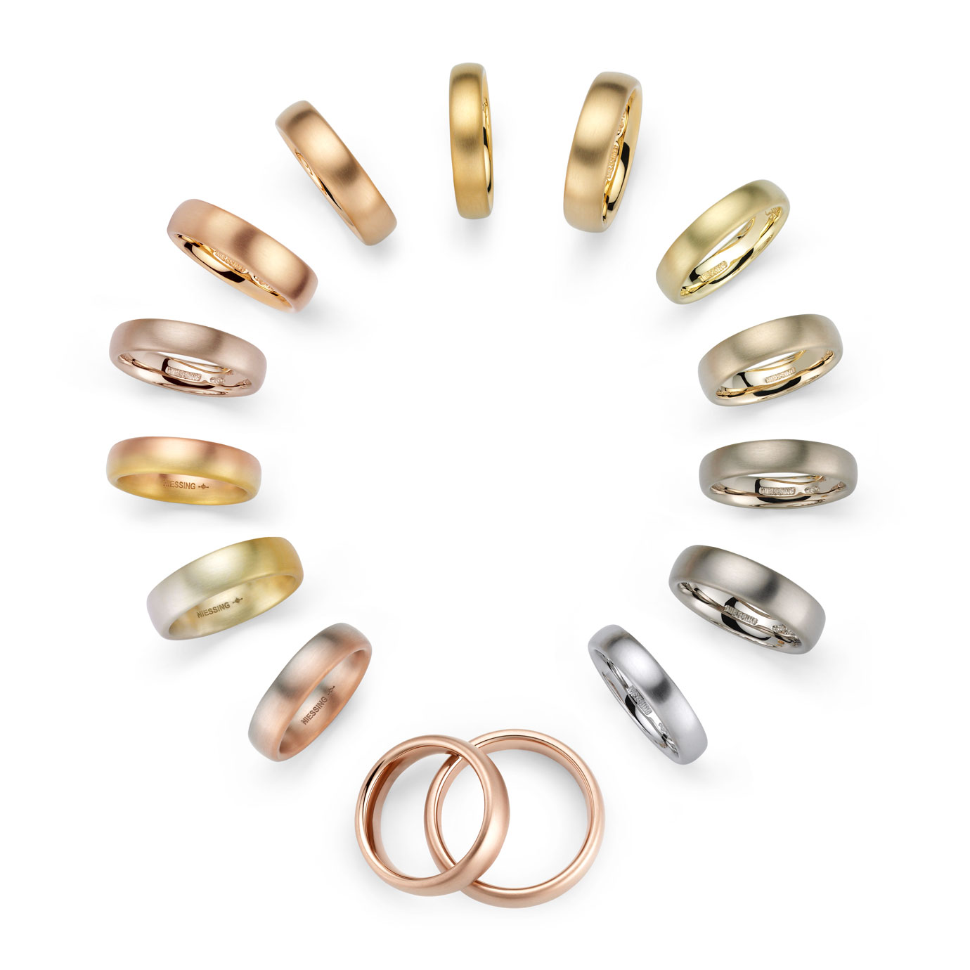 他にはないゴールドのカラーバリエーション