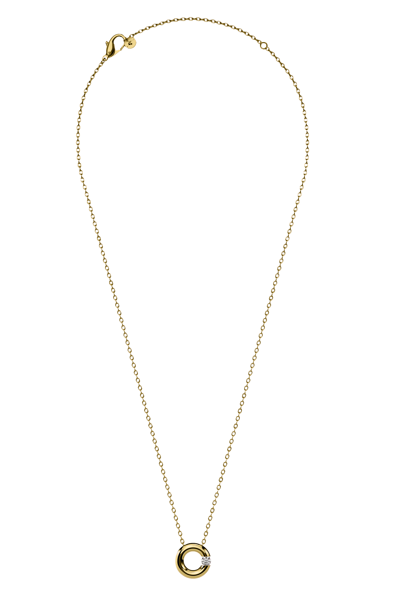 Niessing Spannring® チェーン付きペンダント