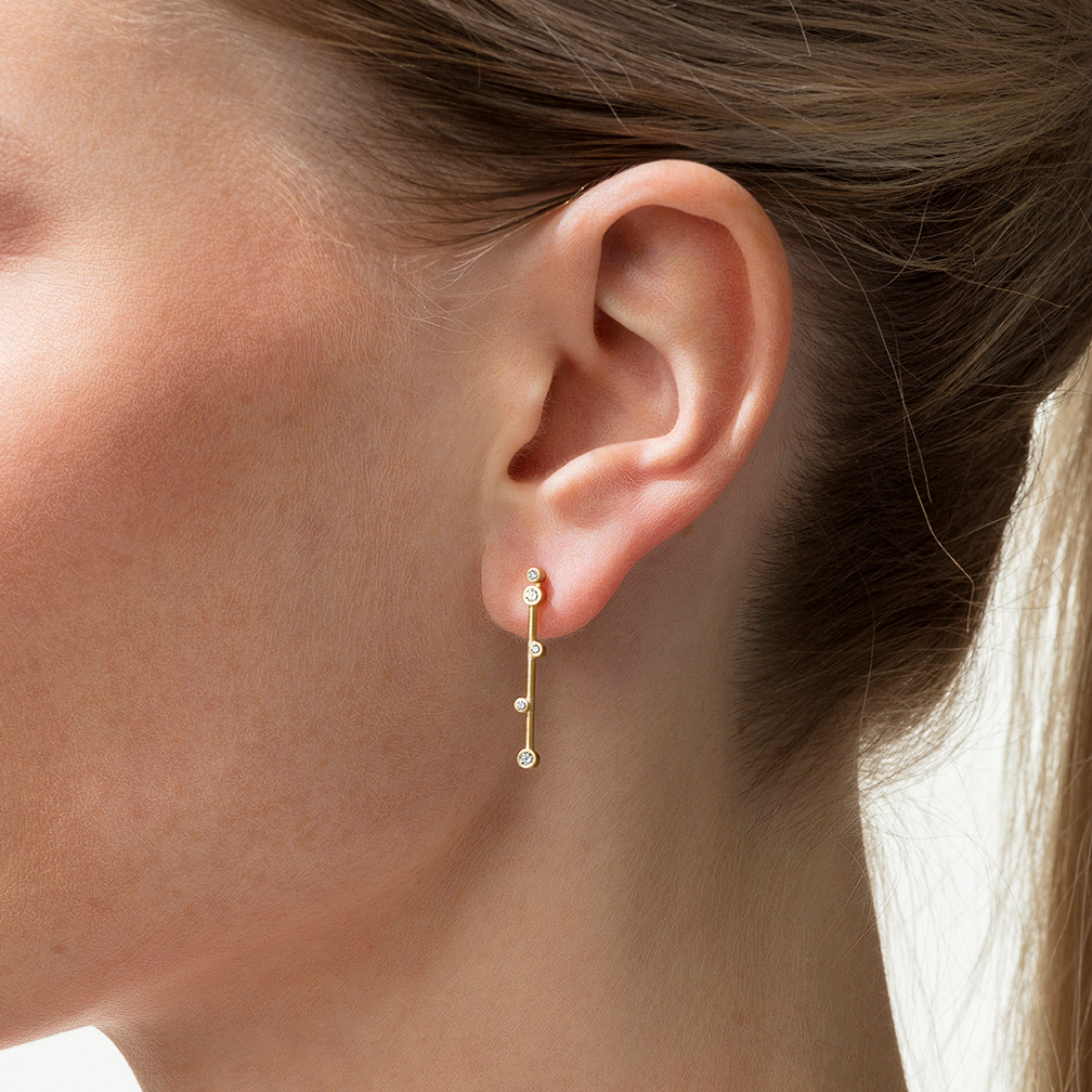 Niessing Artist ピアス (Line)