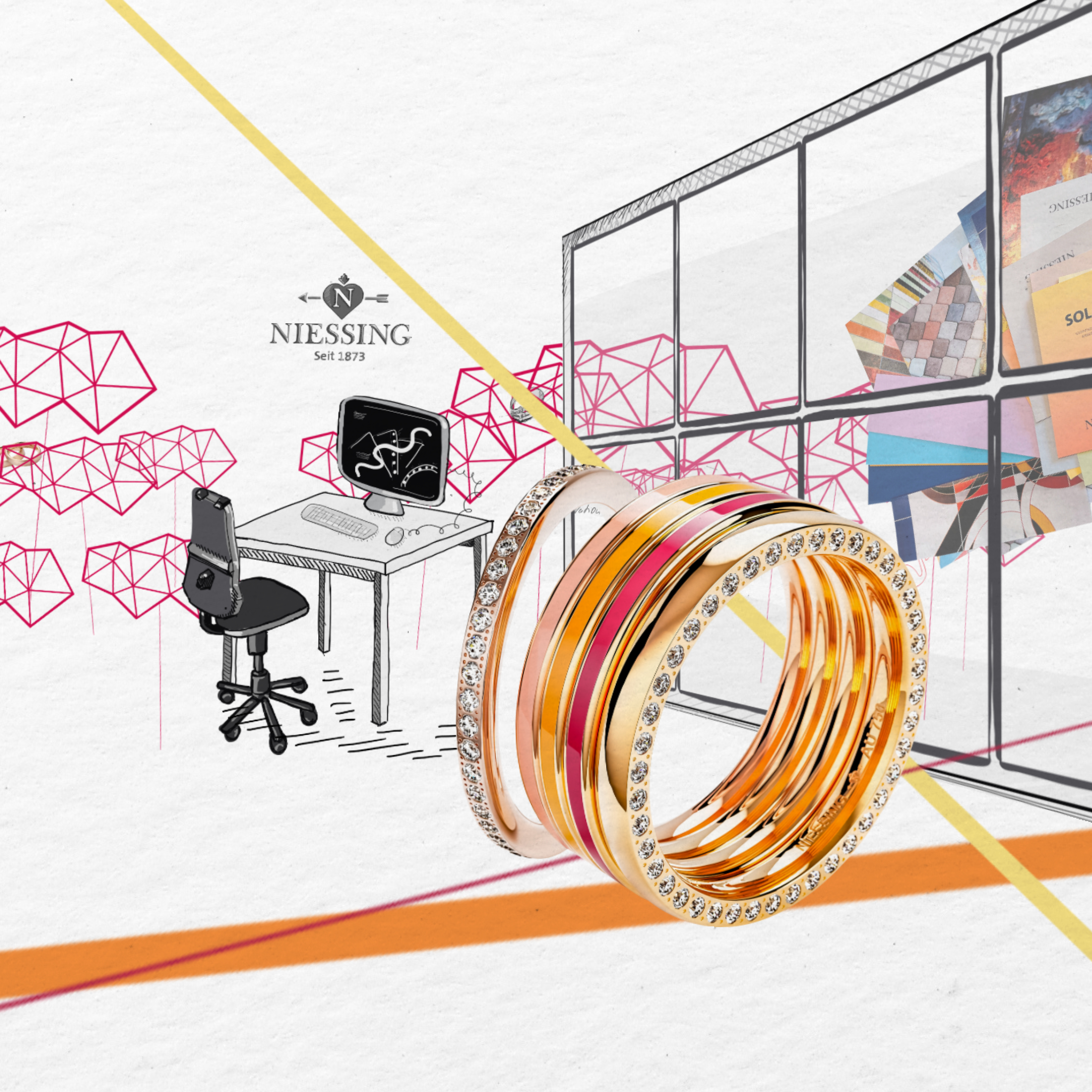 魔法のような色彩のキスを感じて！