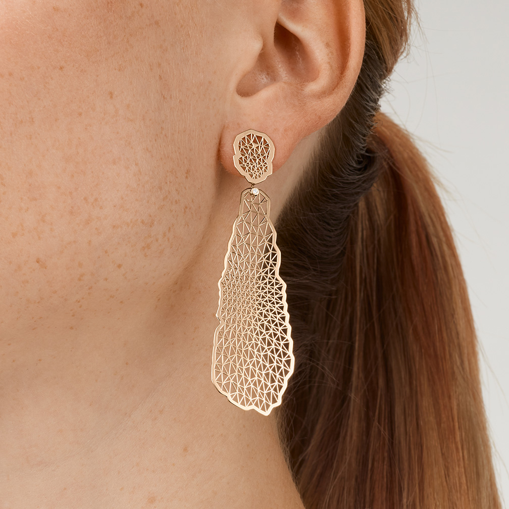 NIESSING TOPIA VISION ドロップピアス