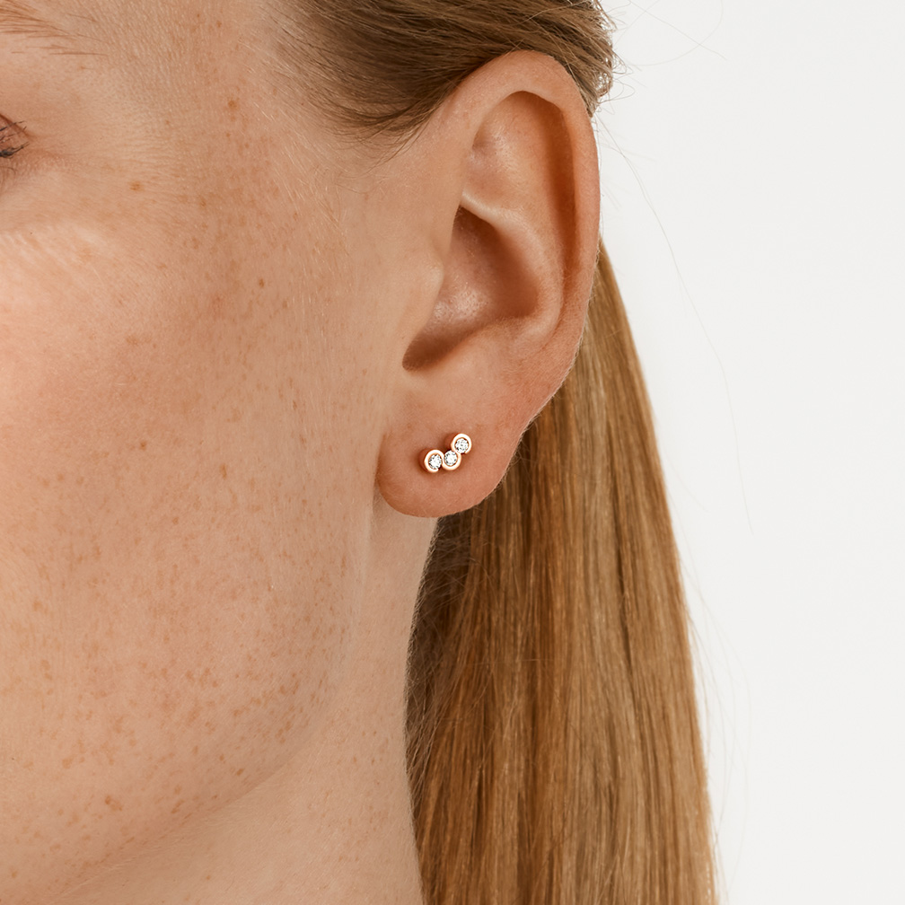 Niessing Diamond Wave ピアス