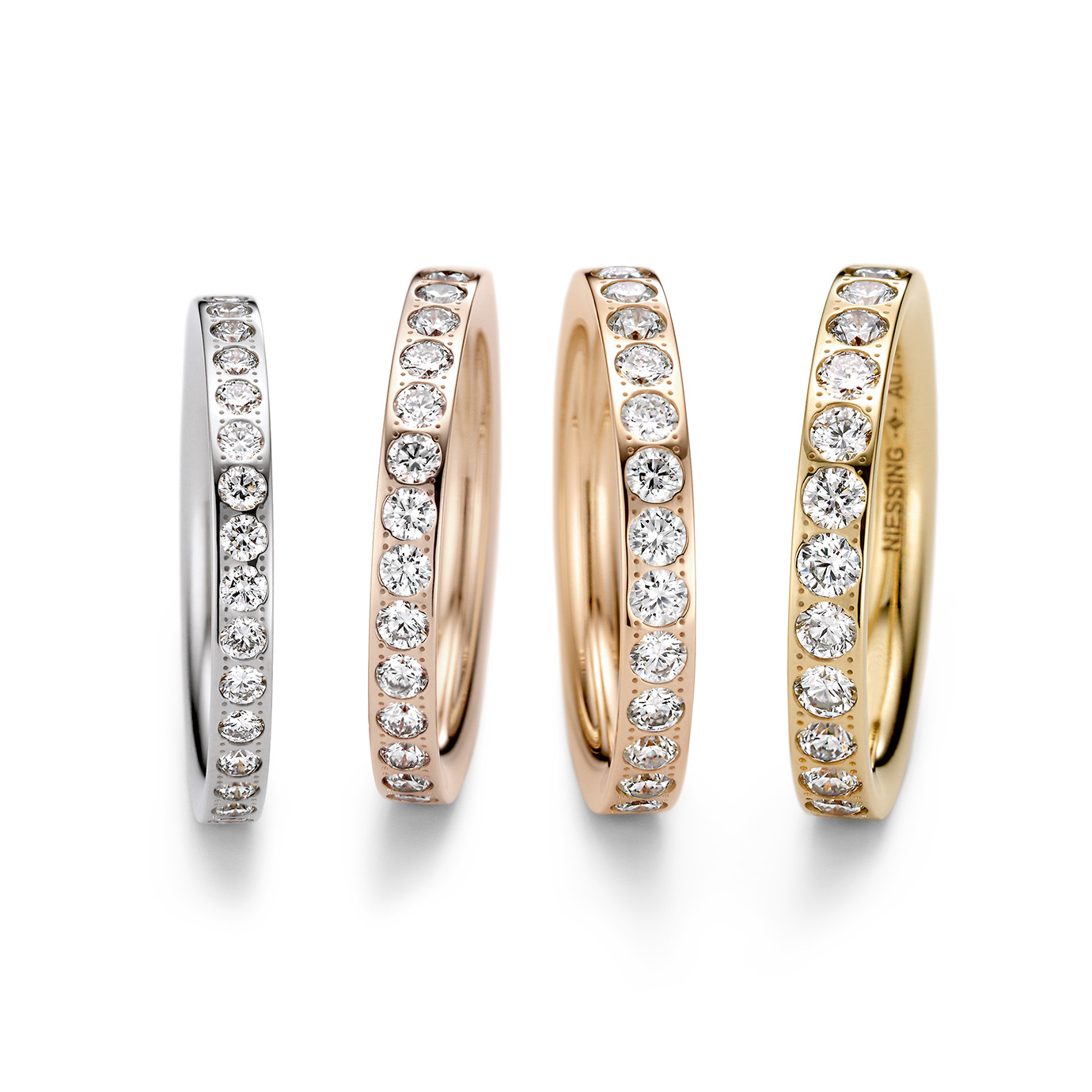 軌道をめぐるダイヤモンド
