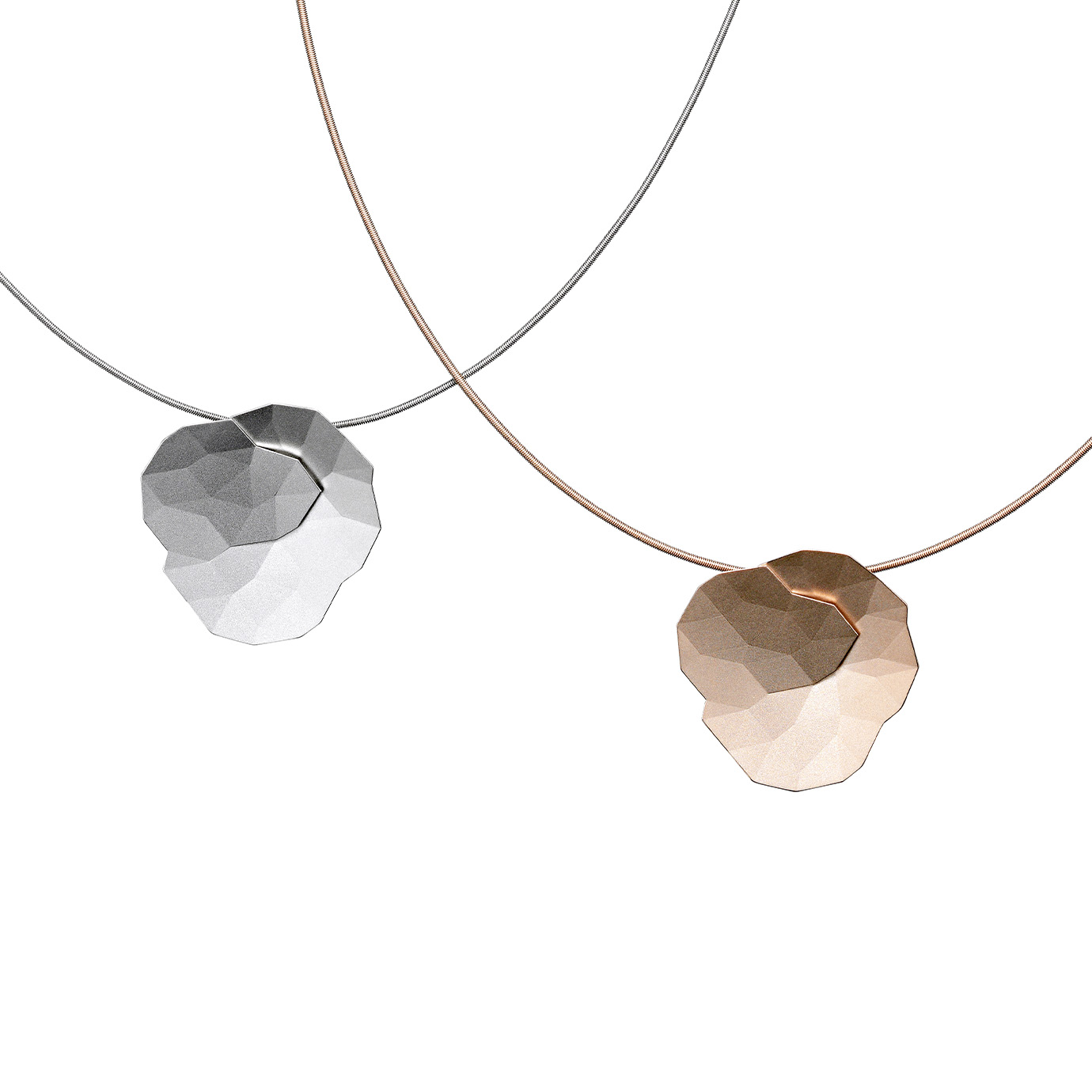 クリスタルのミニチュア風景
