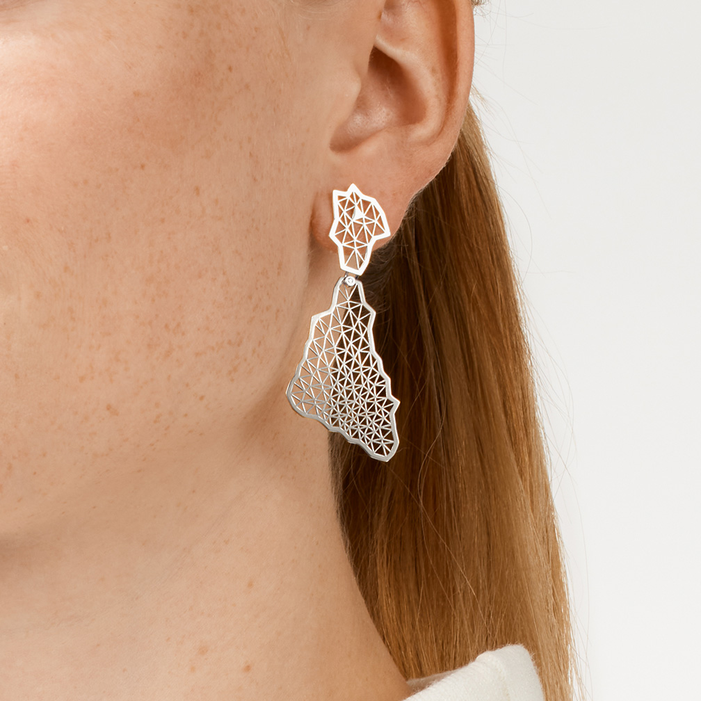 NIESSING TOPIA VISION TRIANGLE ピアス