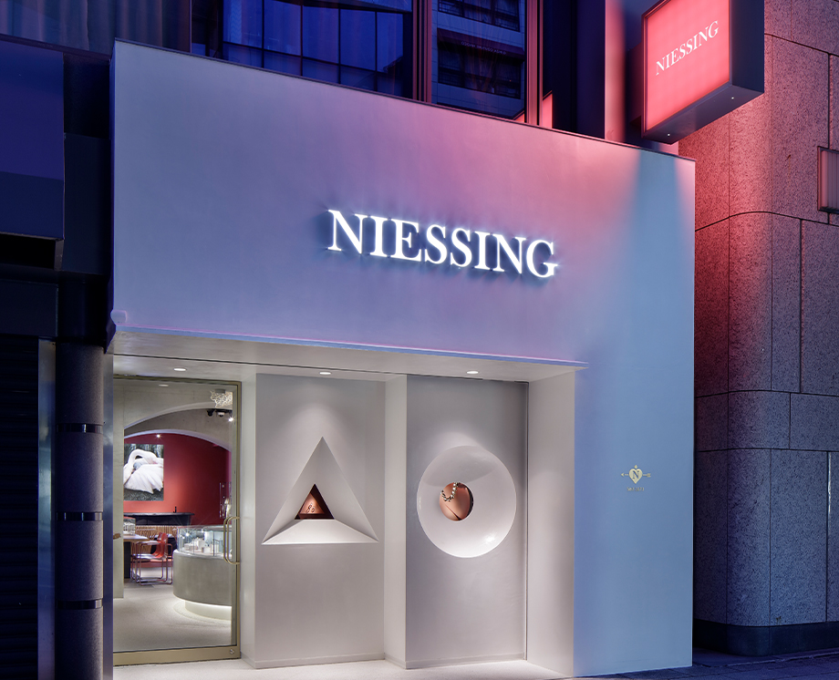 WELCOME TO NIESSING GINZA