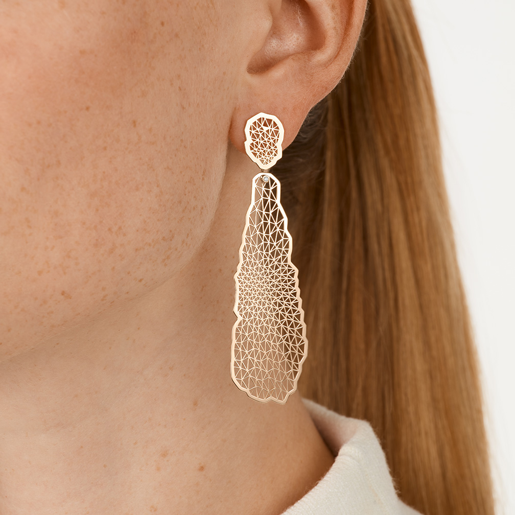 NIESSING TOPIA VISION ドロップピアス